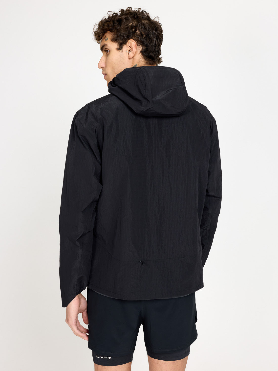 Acid Running Lightweight Running Jacket Black