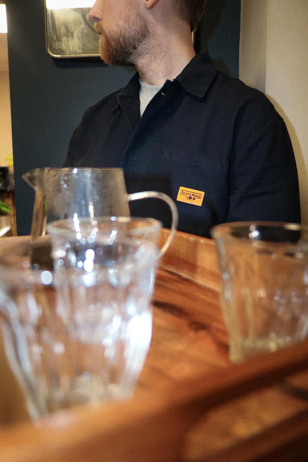 Service Works Classic Chore Shirt Dark Navy