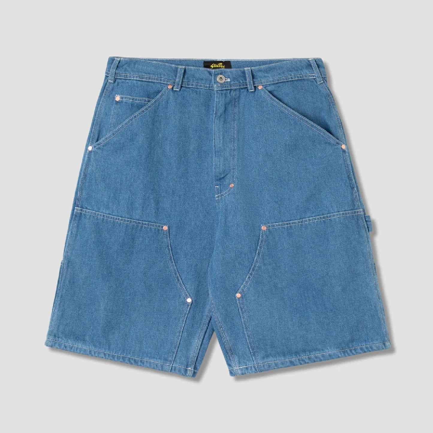 Stan Ray Double Knee Shorts Vintage Stonewash