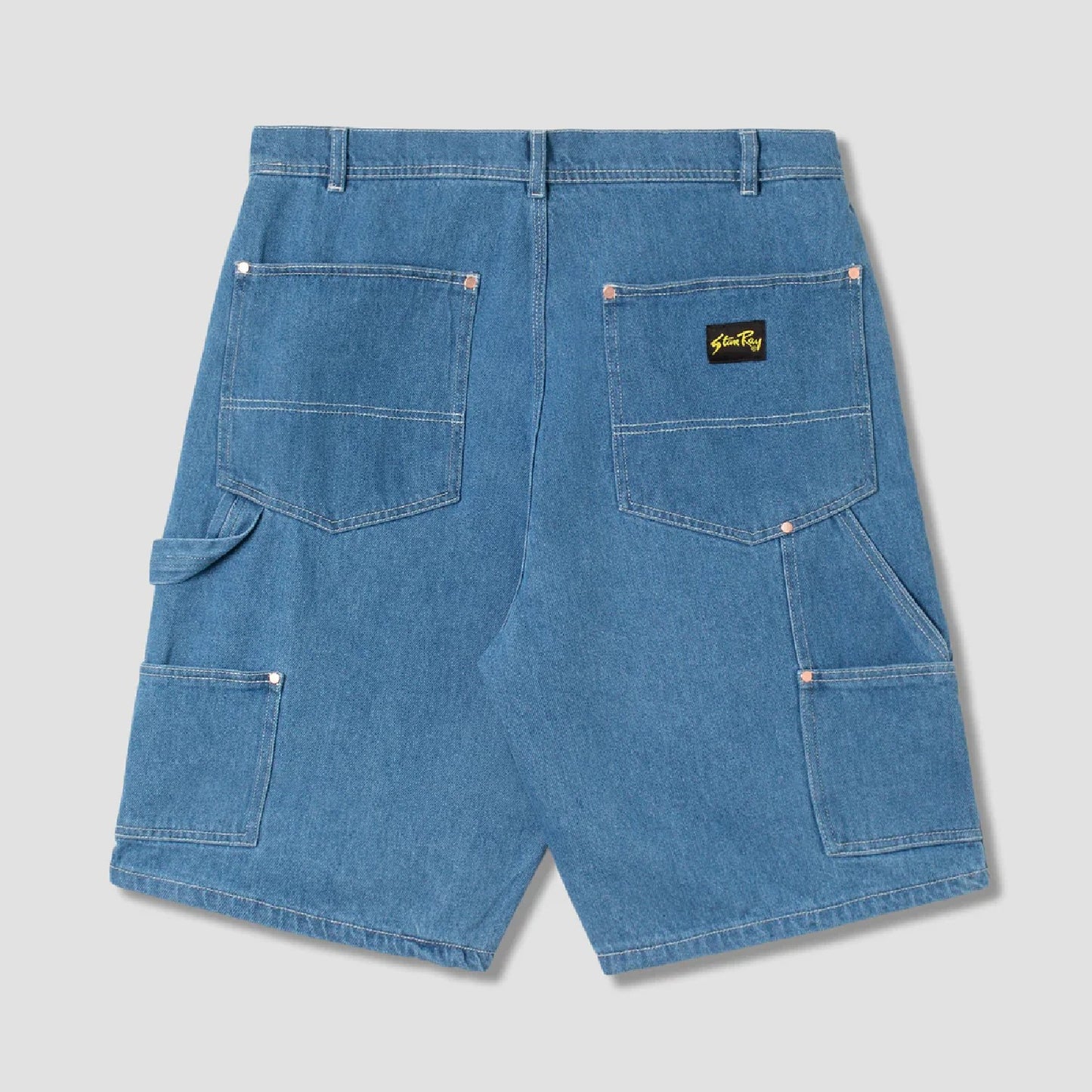 Stan Ray Double Knee Shorts Vintage Stonewash