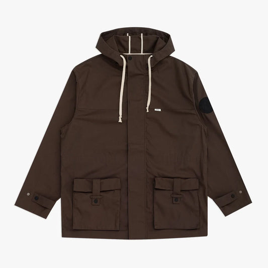 Parlez Drax Parka Jacket Khaki Green