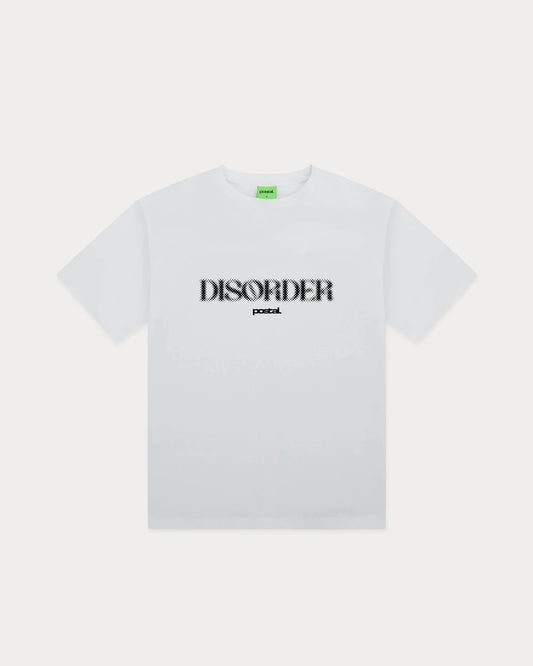 POSTAL Disorder Back Print T-shirt White