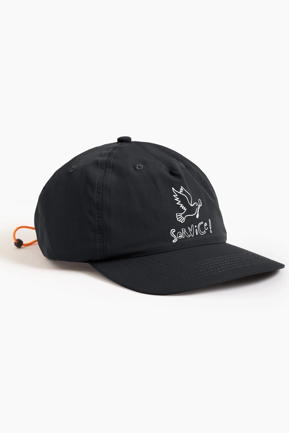 Service Works Nylon Dove Cap Black