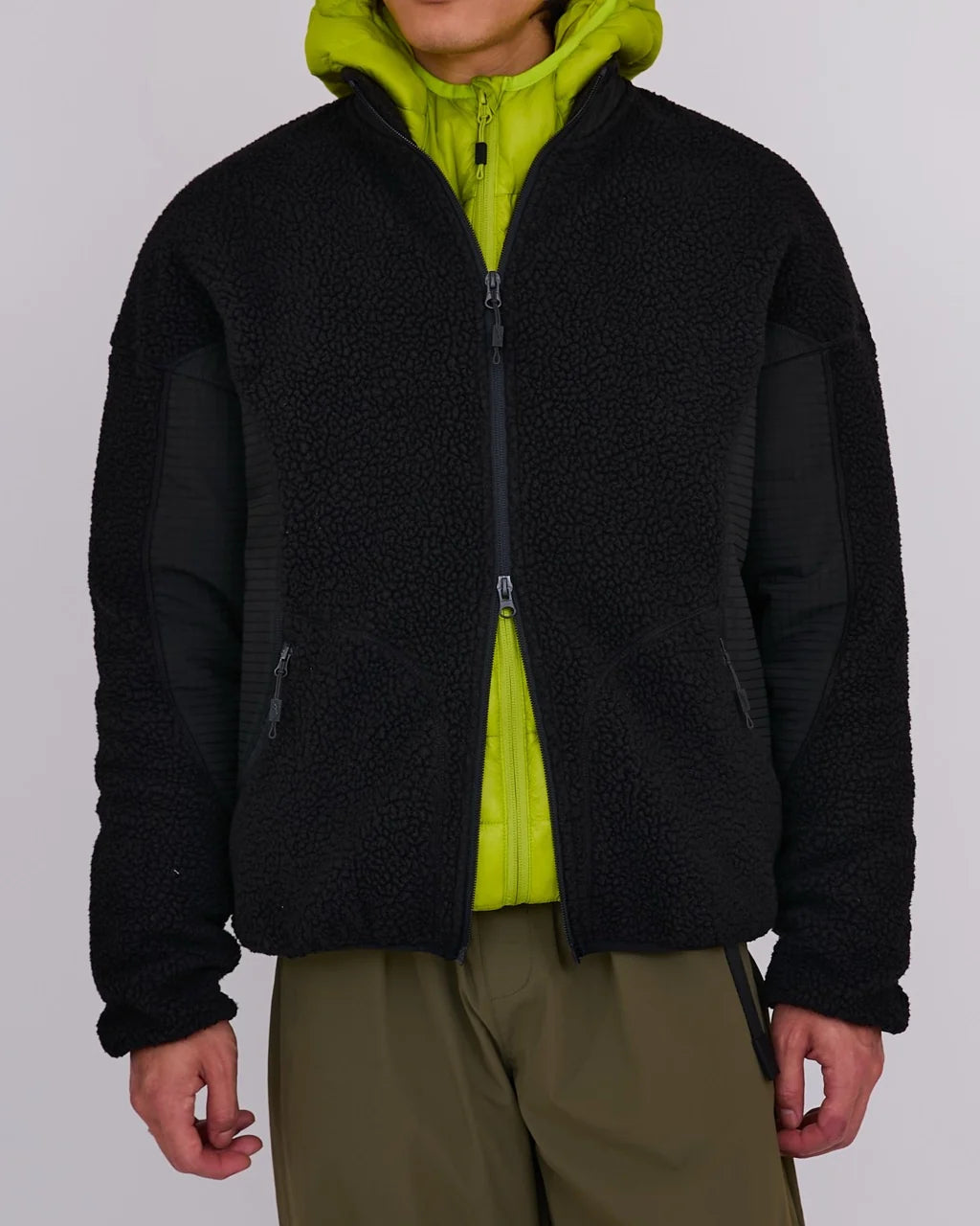 Mellow Clo Expedition Fleece Sweater Black