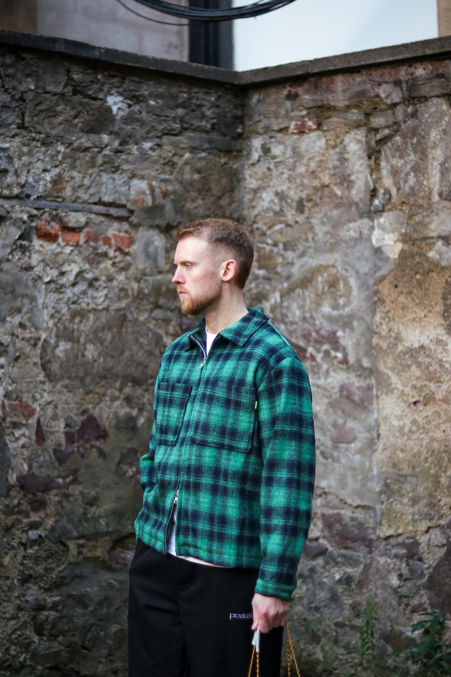 POSTAL Regiment Overshirt Green/Black