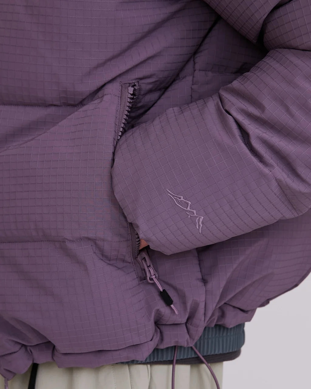 Mellow Clo Summit Ripstop Puffer Jacket Rich Plum