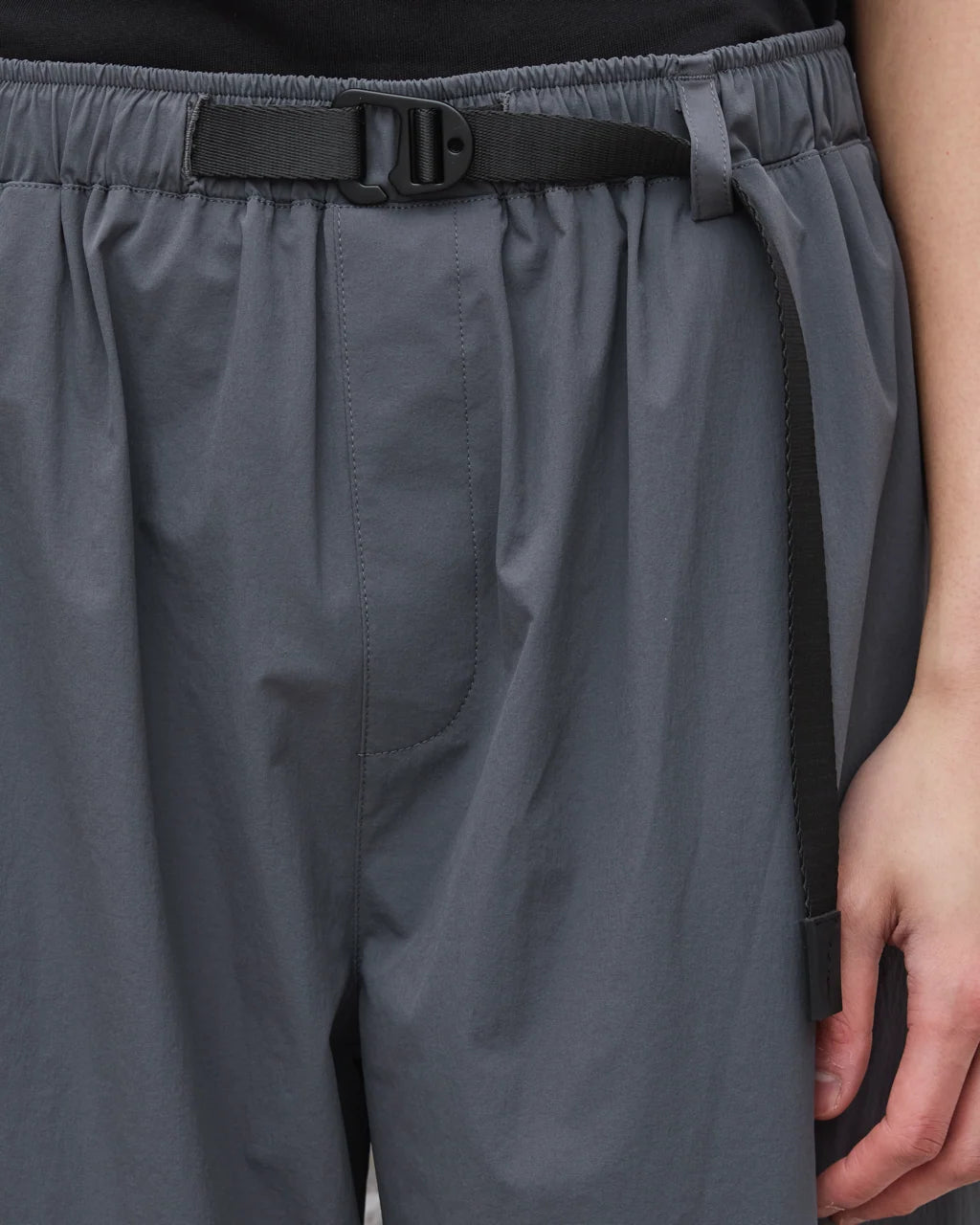 Mellow Clo Everyday Nylon Stretch Trouser Grey