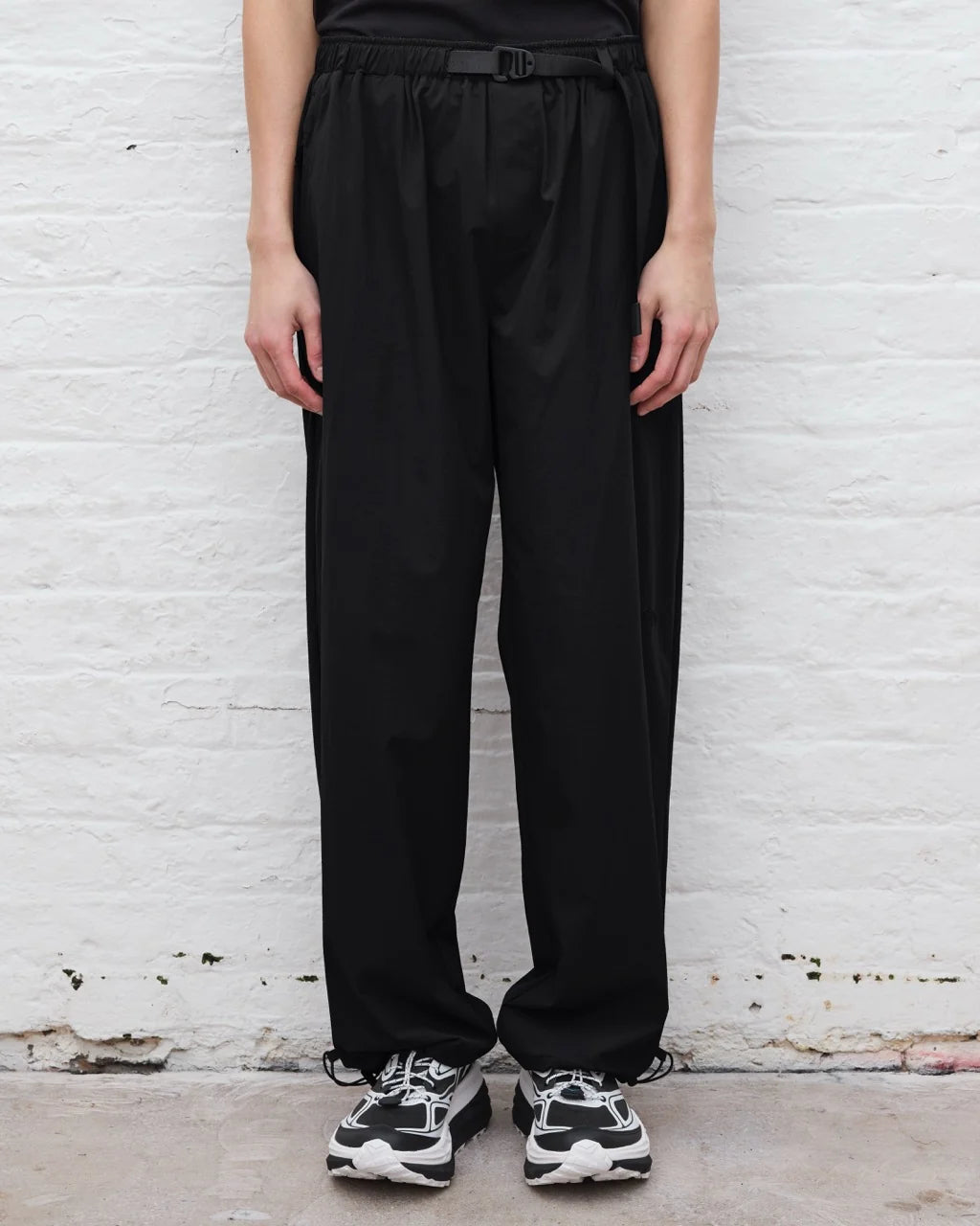 Mellow Clo Everyday Nylon Stretch Trouser Black