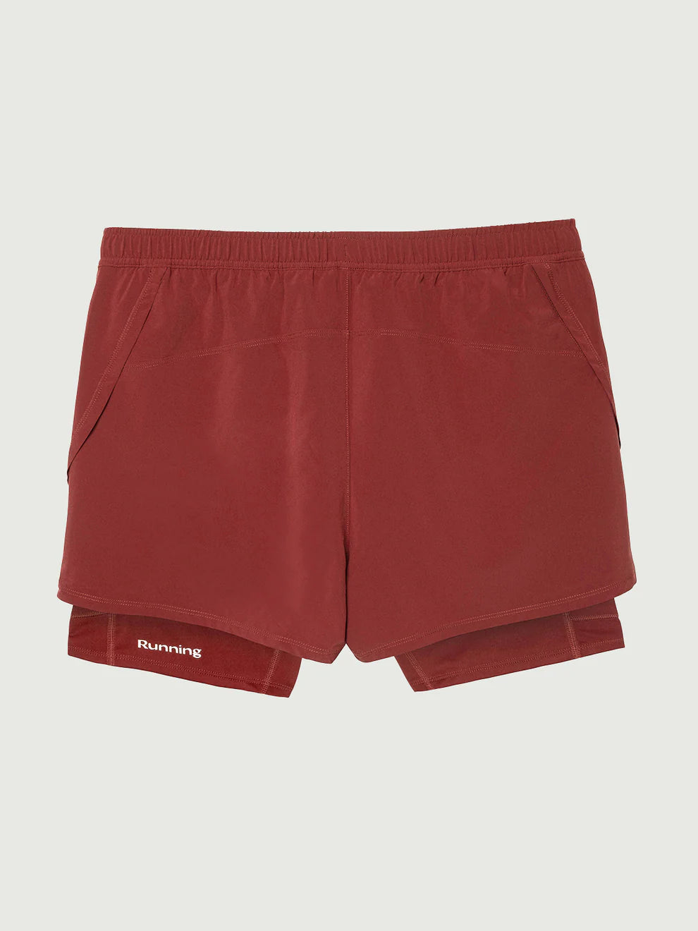 Acid Running 2-in-1 Shorts Fired Red