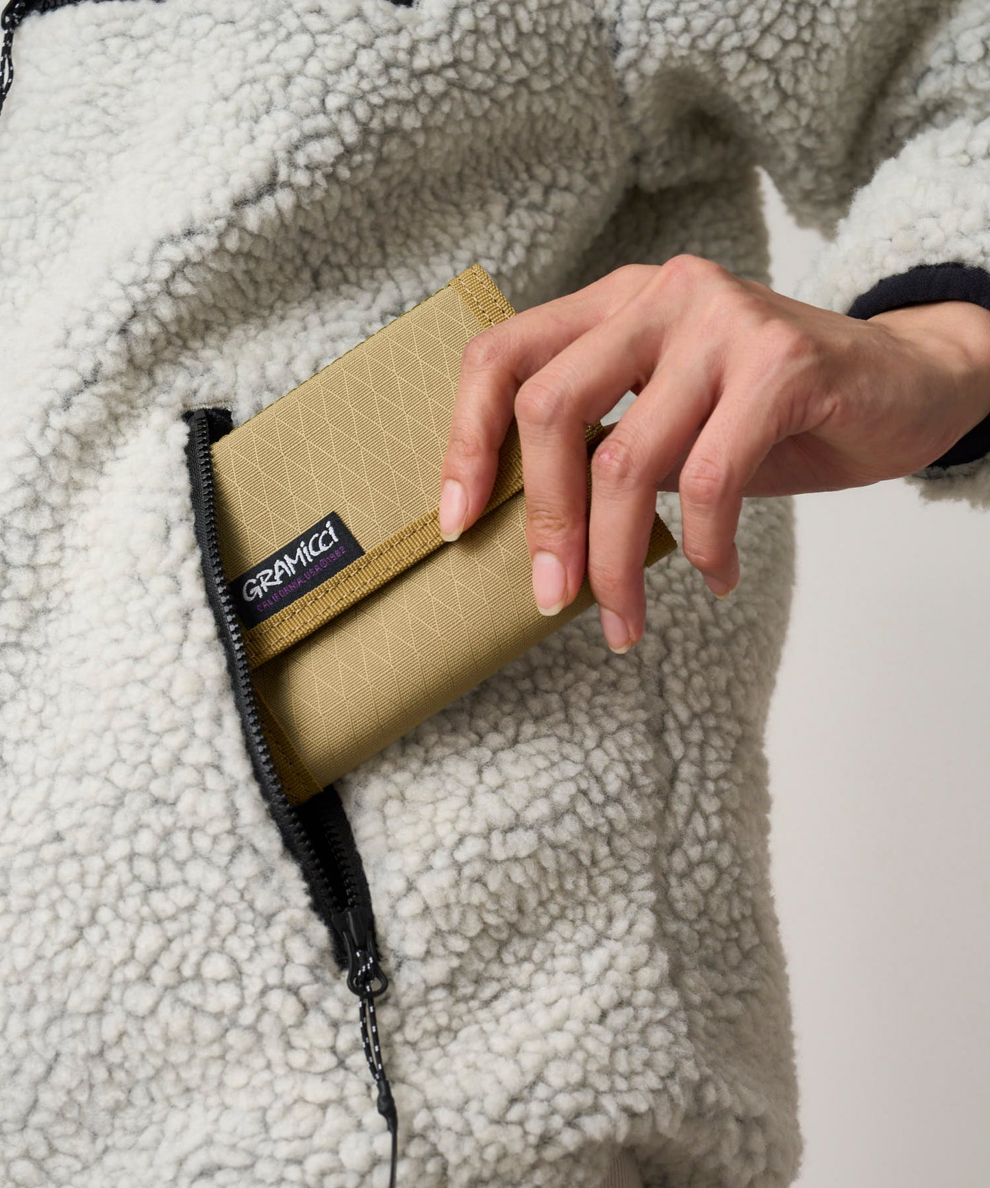 Gramicci Velcro Wallet Bronze/Olive