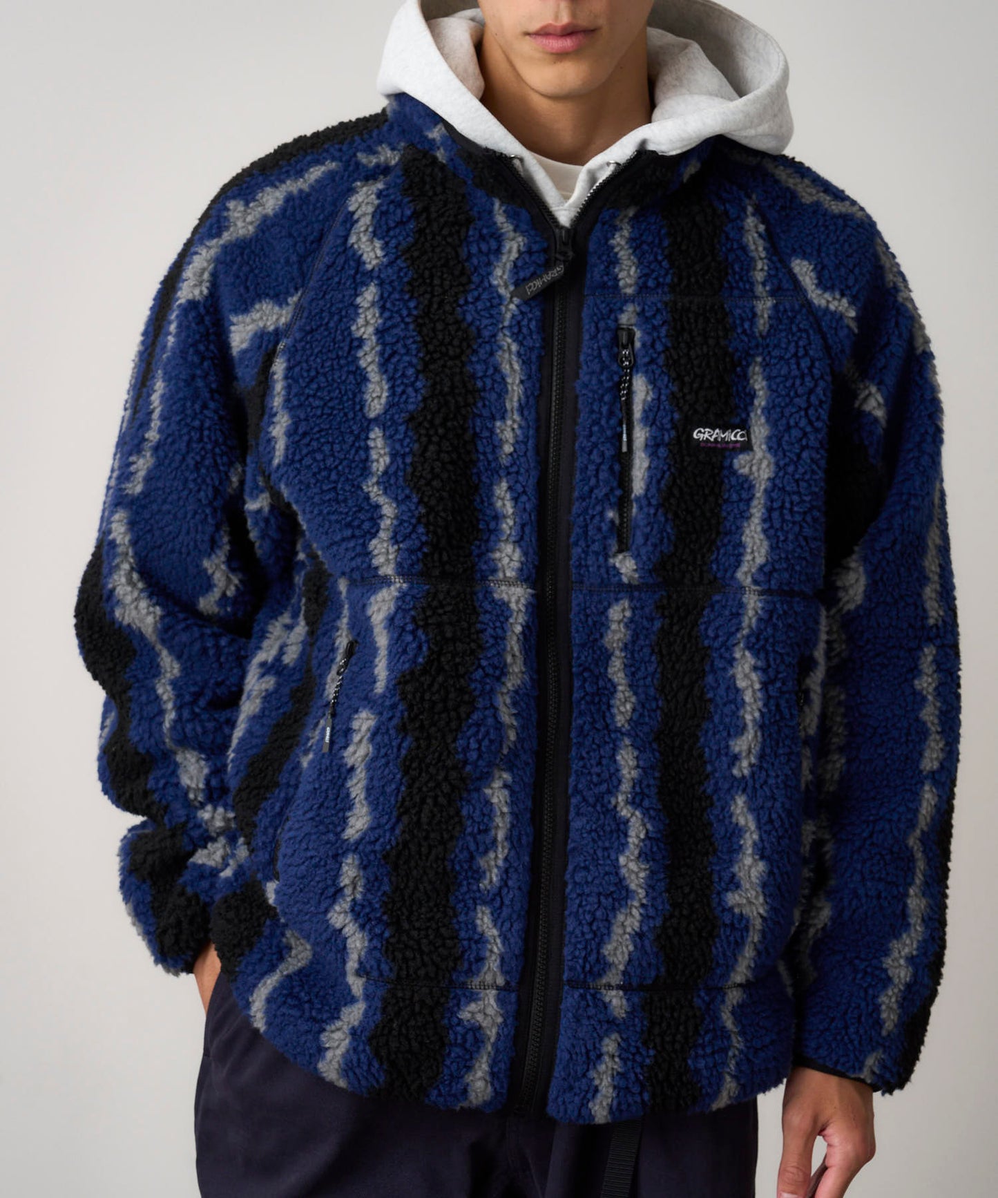 Gramicci Ripple Sherpa Jacket Navy