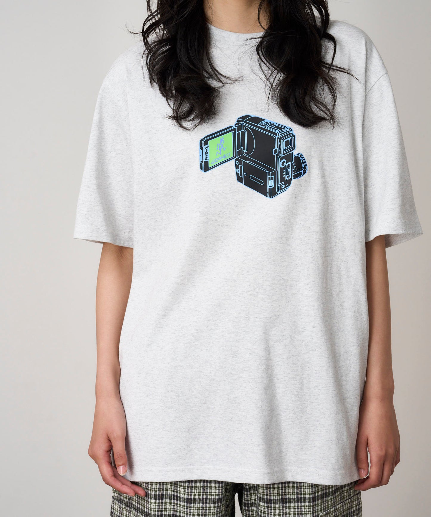 Gramicci Camcorder T-shirt Heather Grey