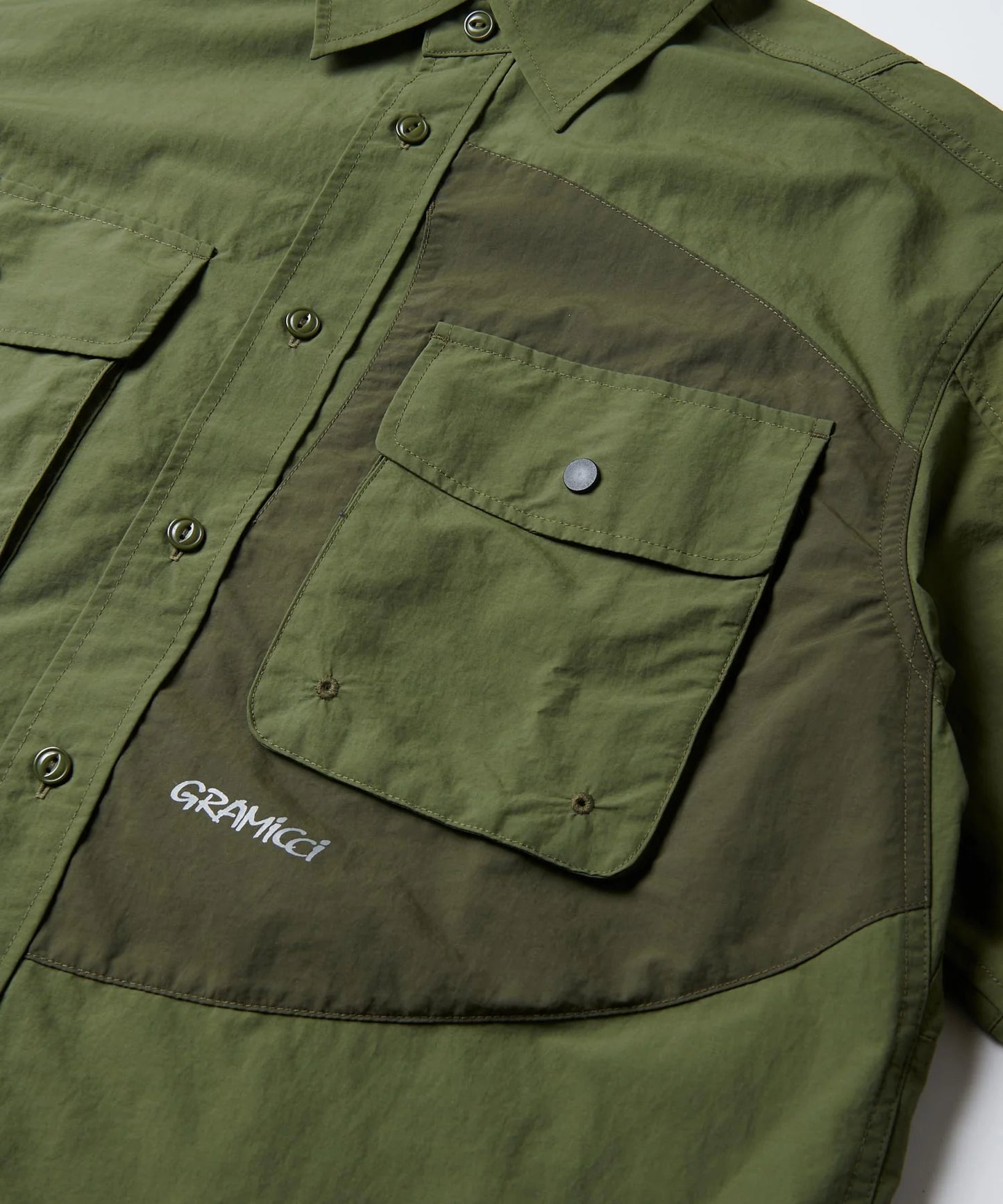 Gramicci Nylon Brentwood Shirt Olive