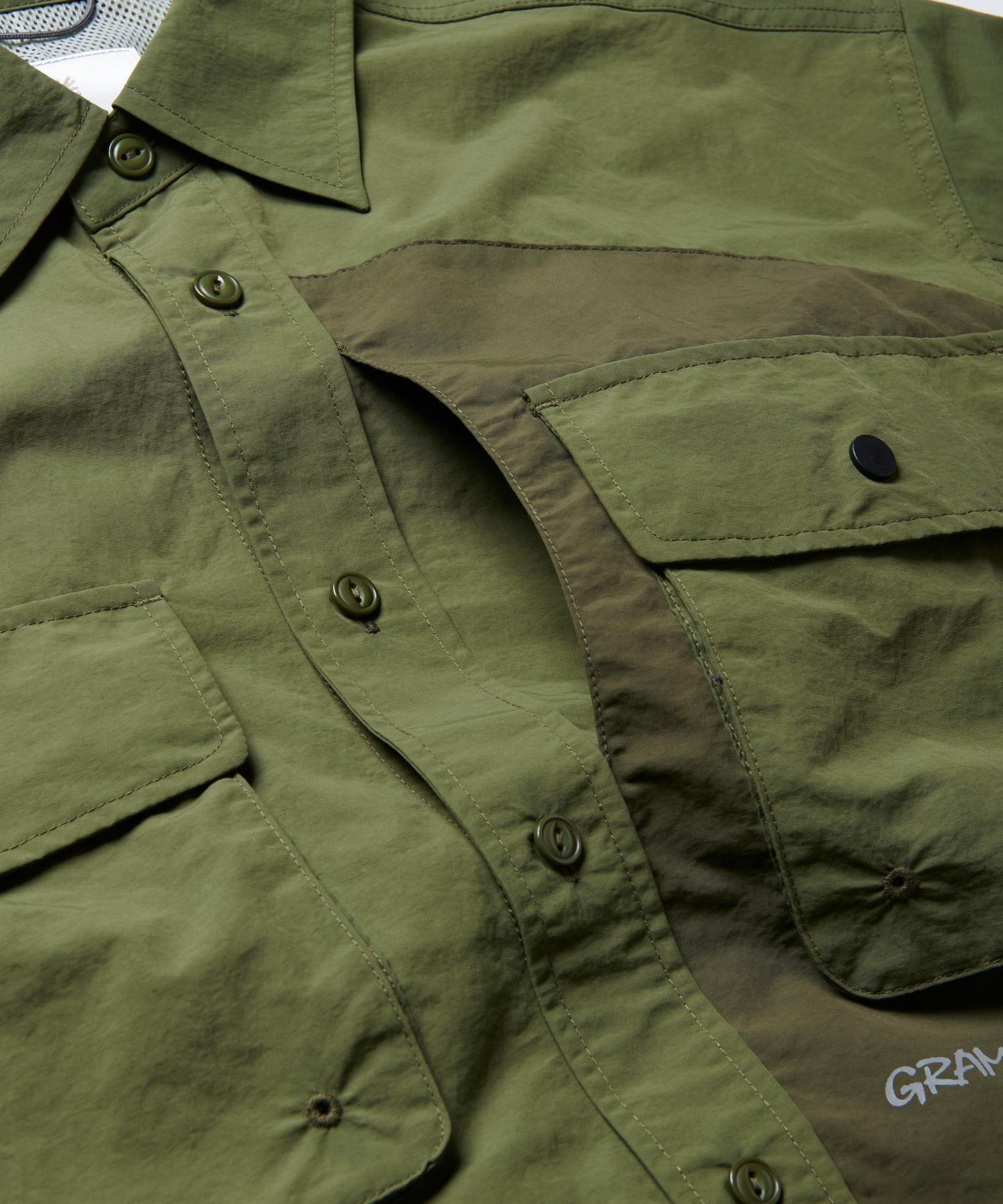 Gramicci Nylon Brentwood Shirt Olive