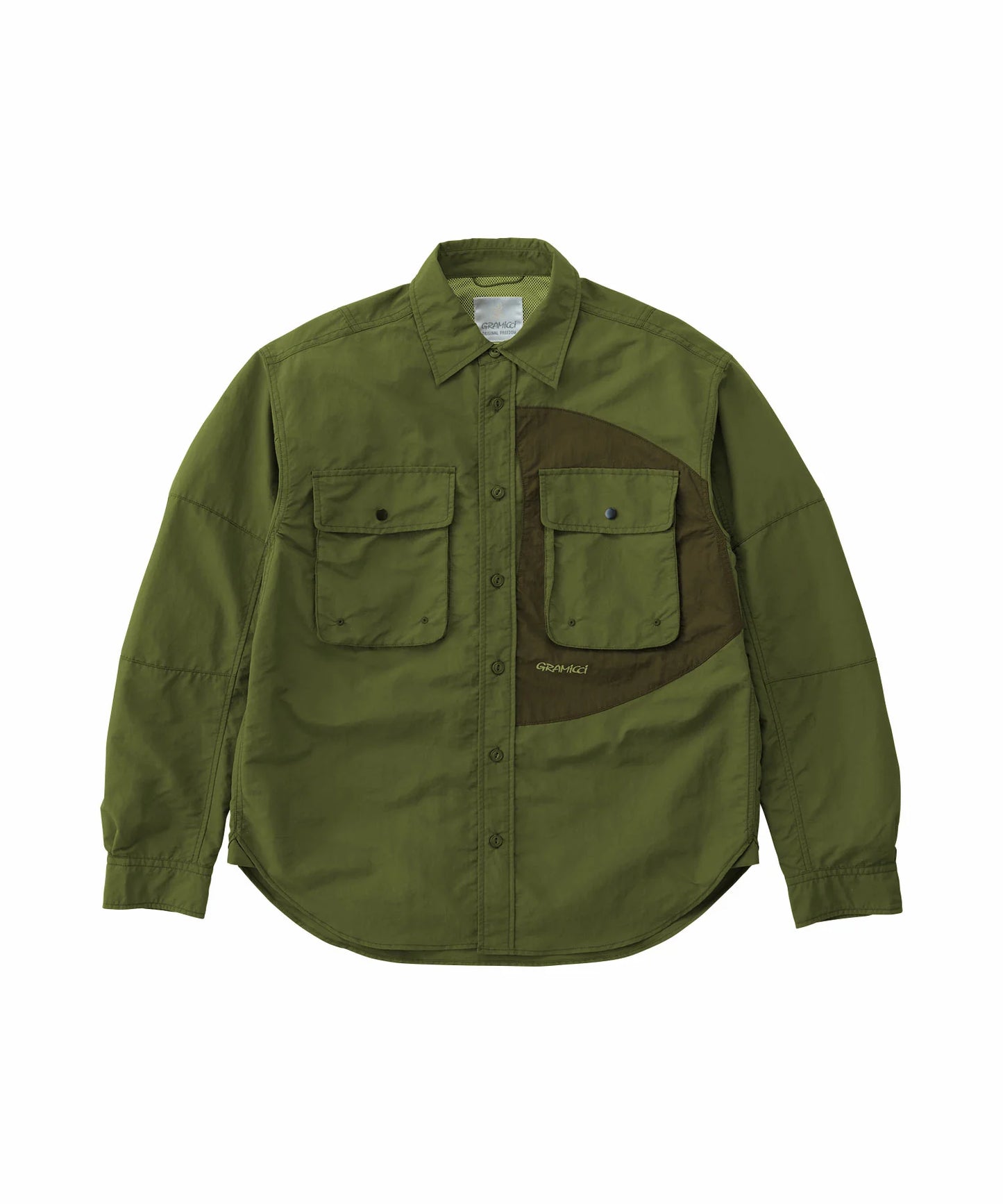 Gramicci Nylon Brentwood Shirt Olive