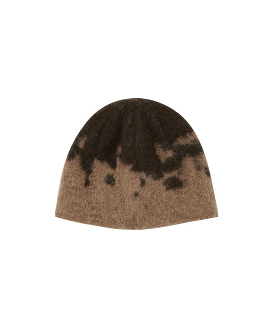 Gramicci Mohair Splatter Beanie Taupe