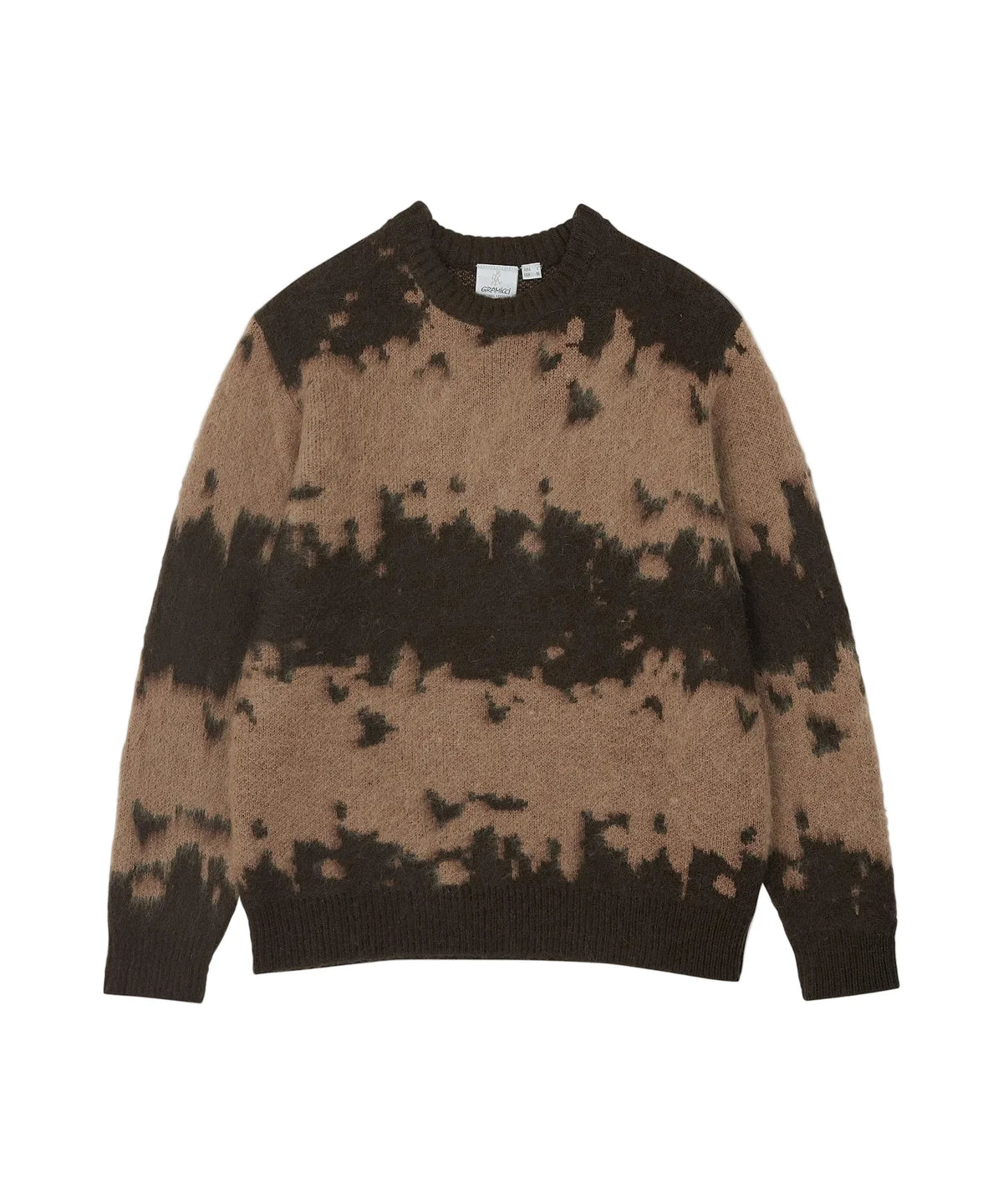 Gramicci Mohair Splatter Sweater Taupe