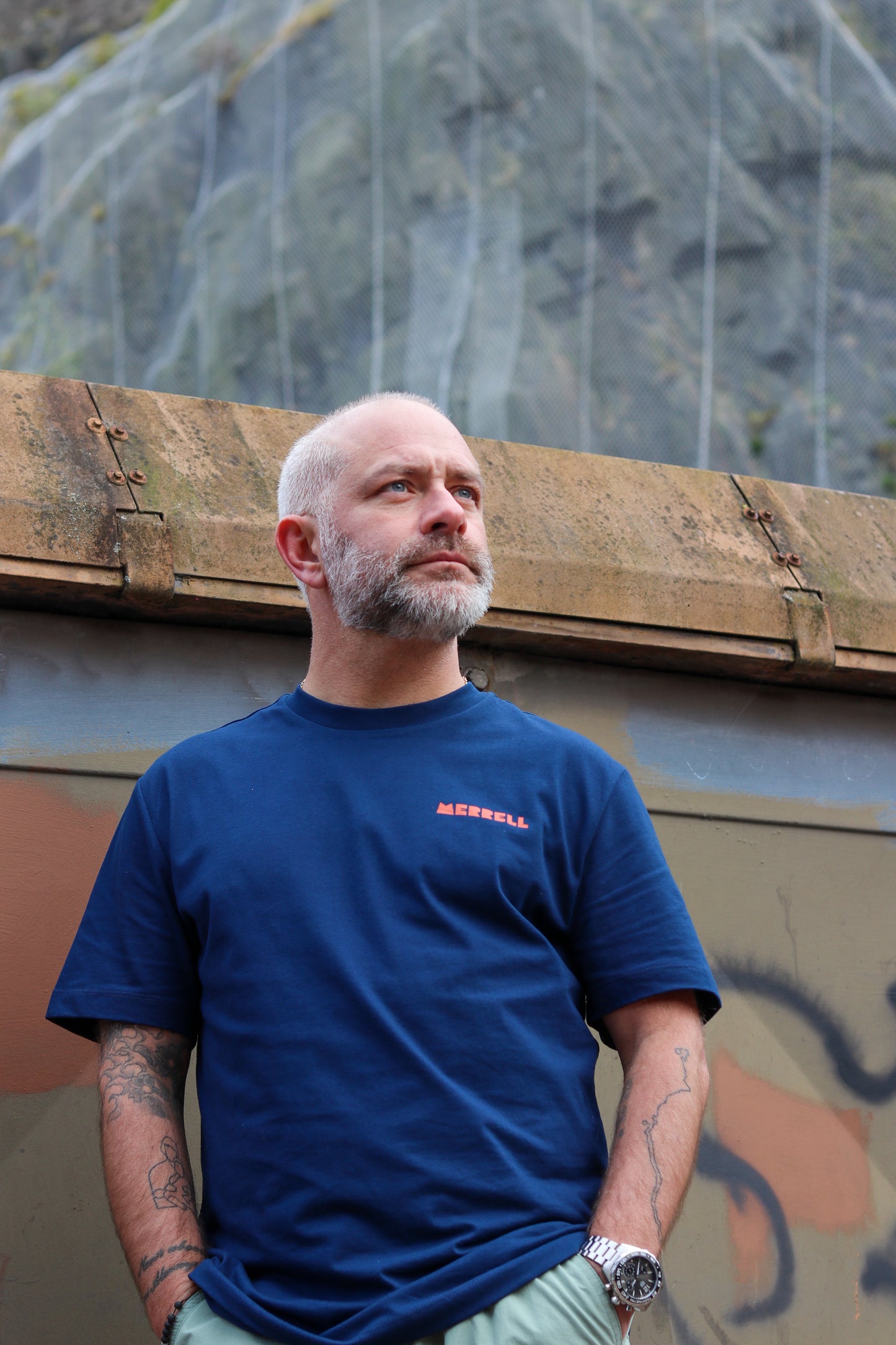 Merrell Trails Graphic T-shirt Navy Night