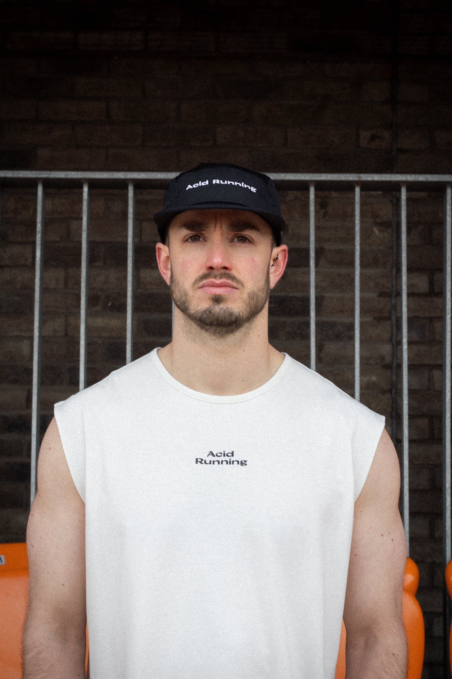 Acid Running x Fractel Cap Black