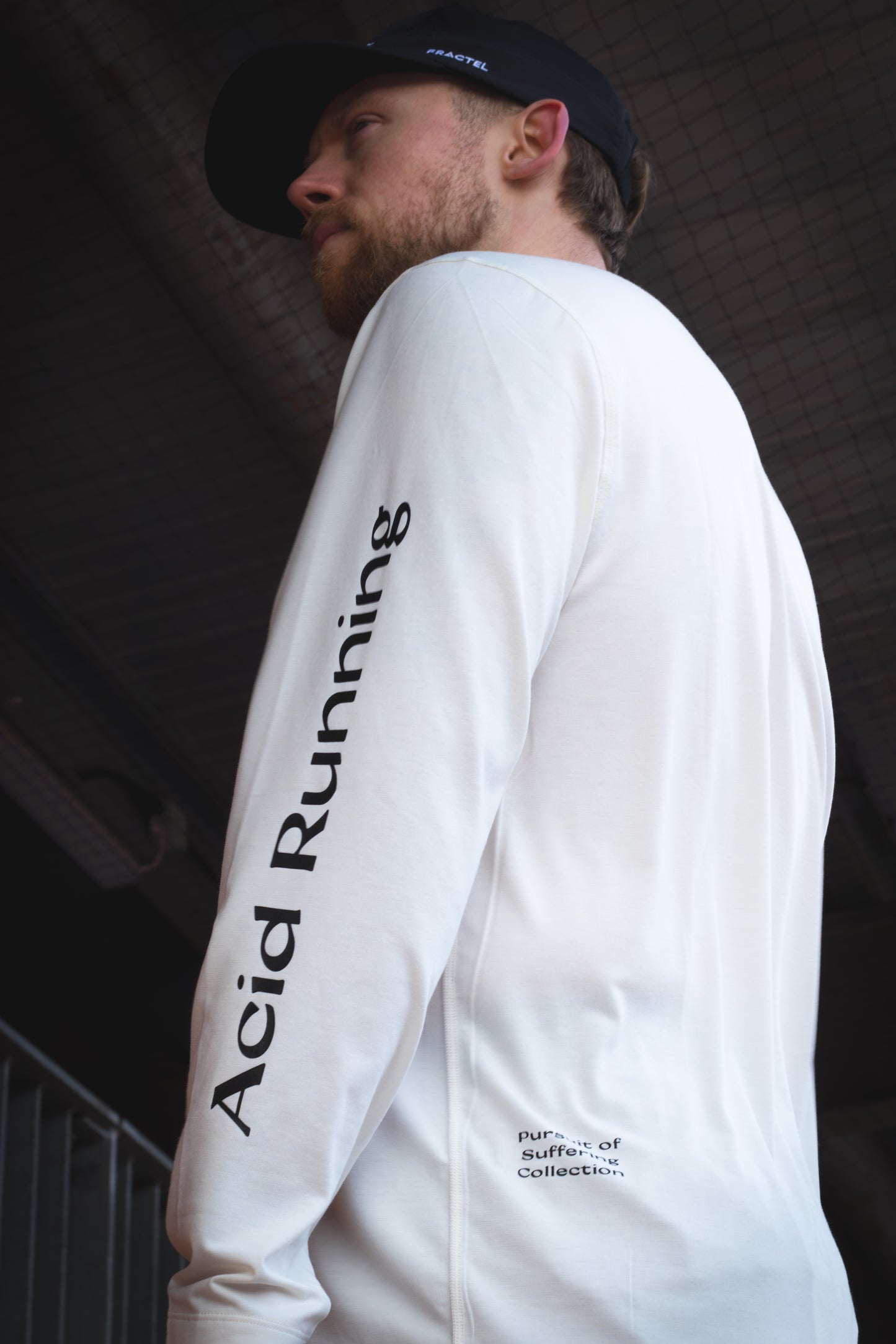 Acid Running Long Sleeve T-shirt Off White