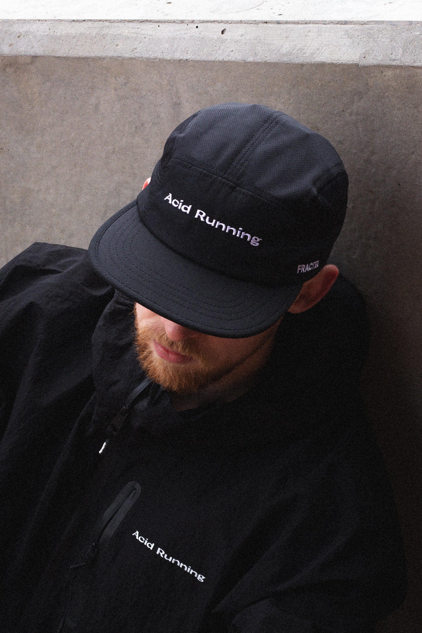 Acid Running x Fractel Cap Black