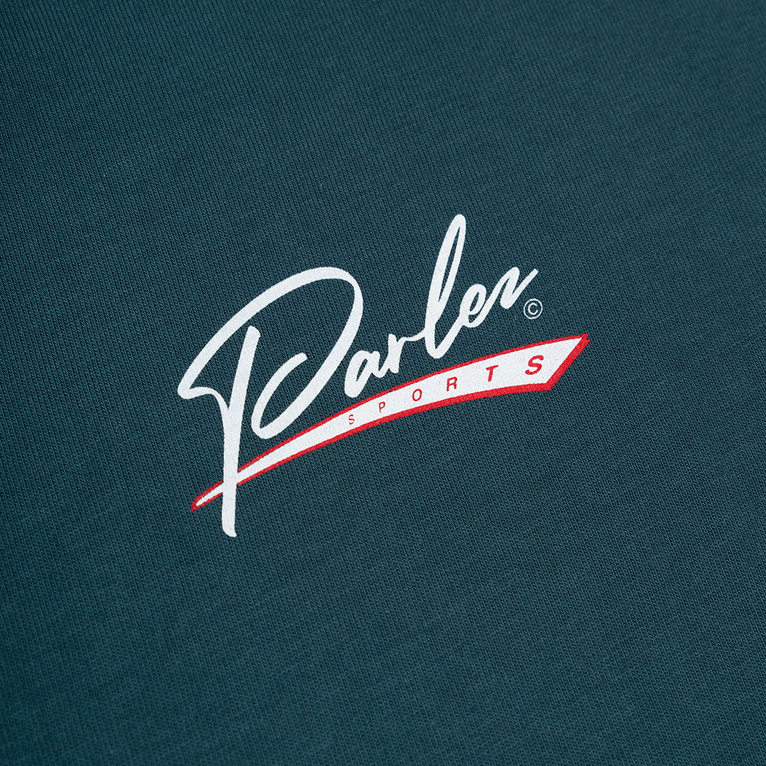 Parlez Inning T-shirt Petrol Green