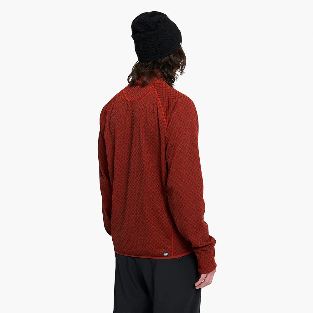 Ciele Athletics VLV Half Zip Fleece Clay/Red