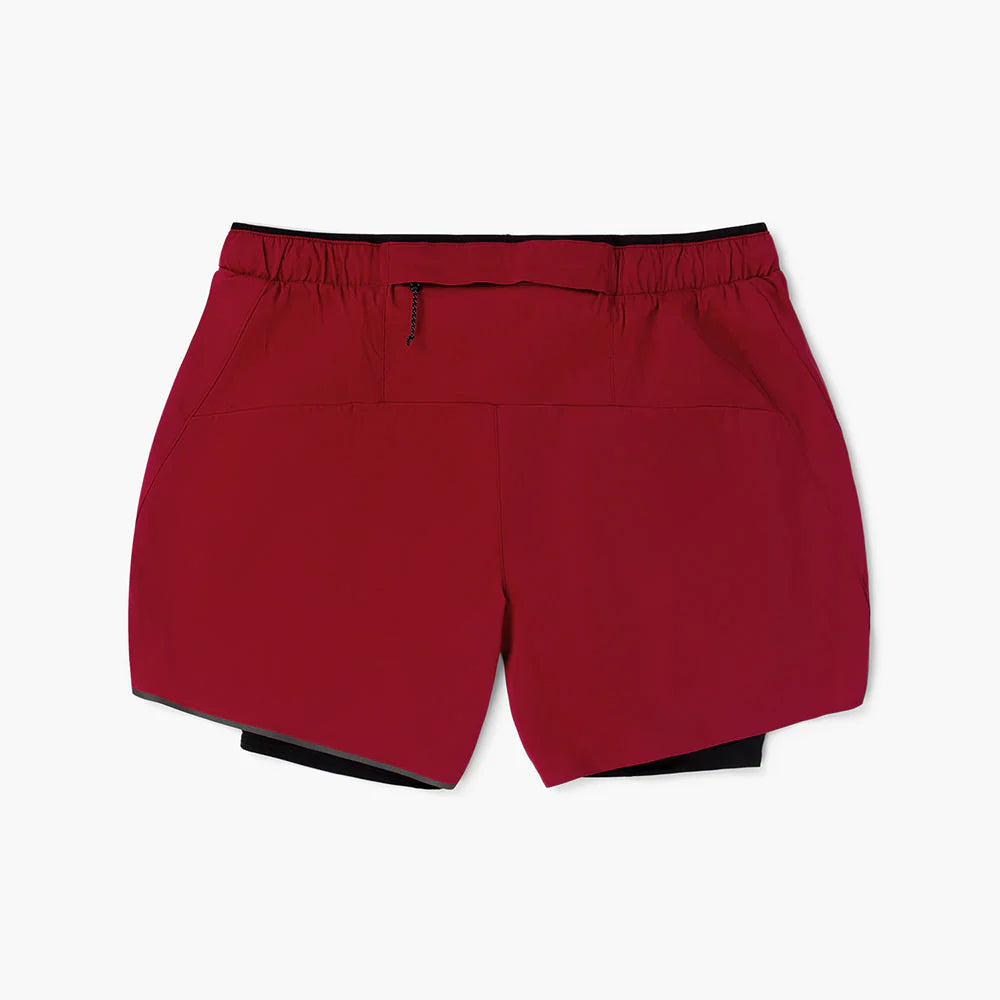 Ciele Athletics DLYShort 5" Long Brief Merlot/Red