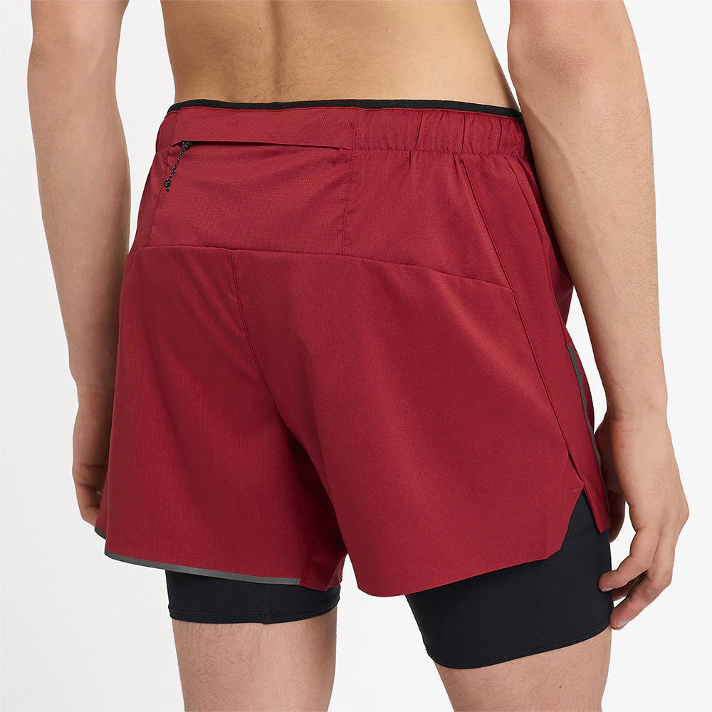 Ciele Athletics DLYShort 5" Long Brief Merlot/Red