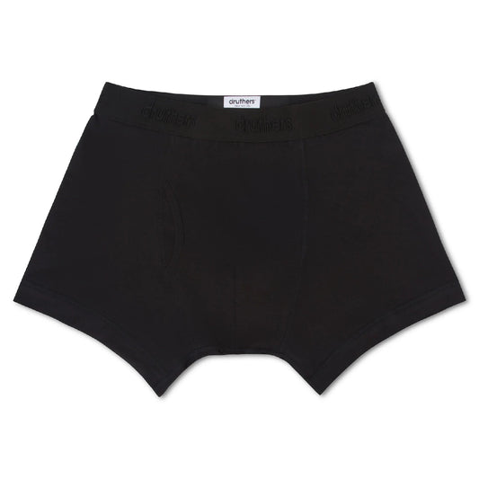 Druthers NYC Organic Cotton Boxer Briefs - Black