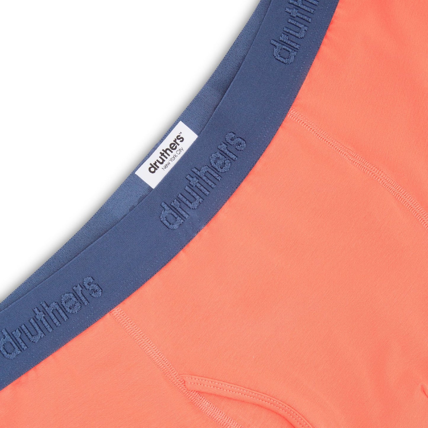 Druthers NYC Organic Cotton Boxer Briefs - Burnt Sienna