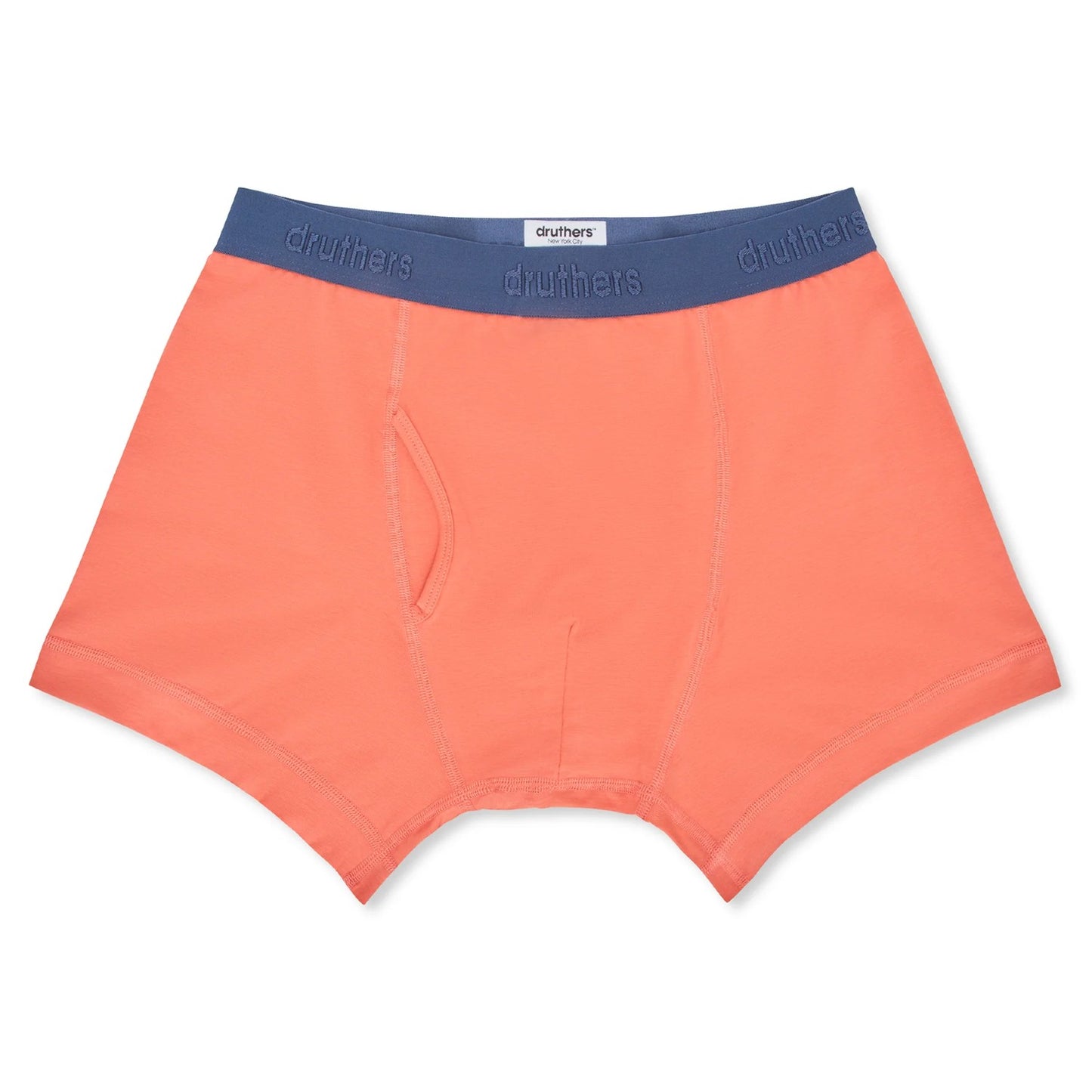 Druthers NYC Organic Cotton Boxer Briefs - Burnt Sienna