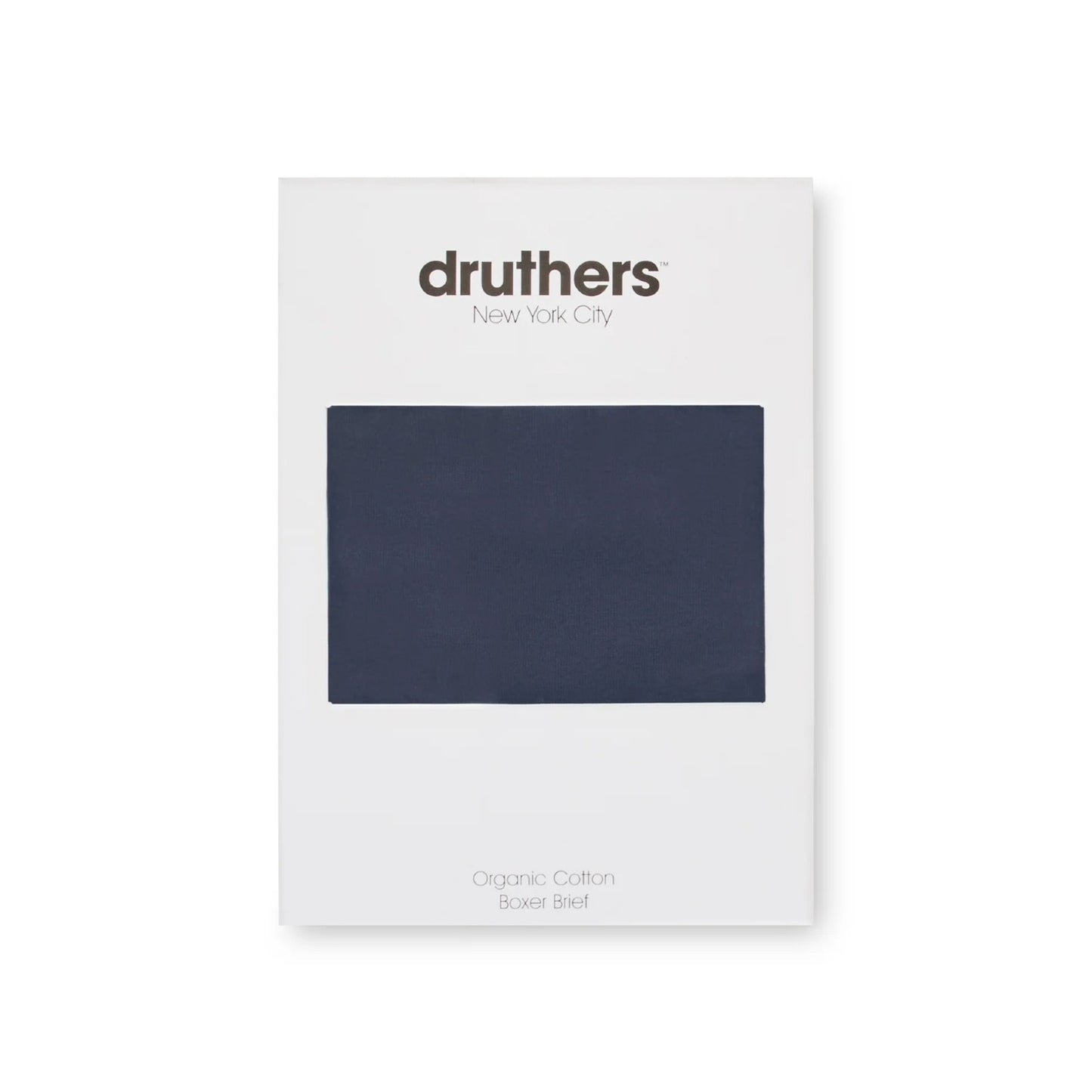 Druthers NYC Organic Cotton Boxer Briefs - Dark Navy