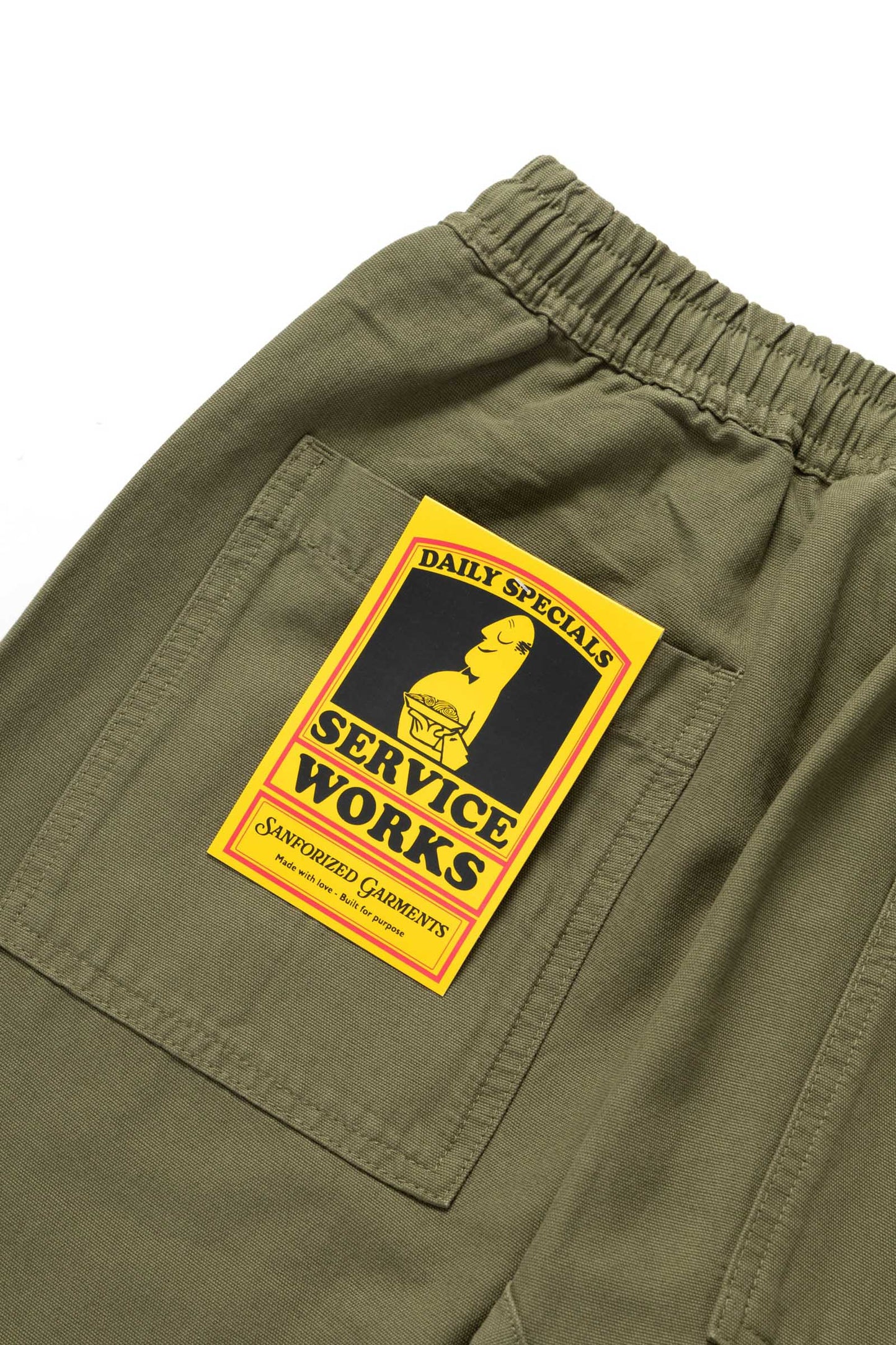 Service Works Classic Chef Pant Olive