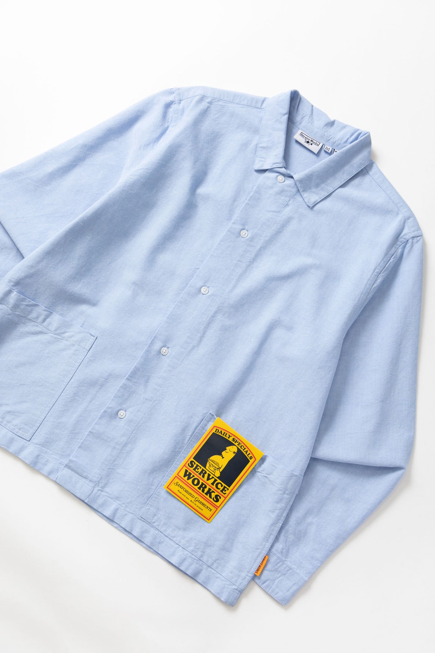 Service Works Waiter Shirt Oxford Blue