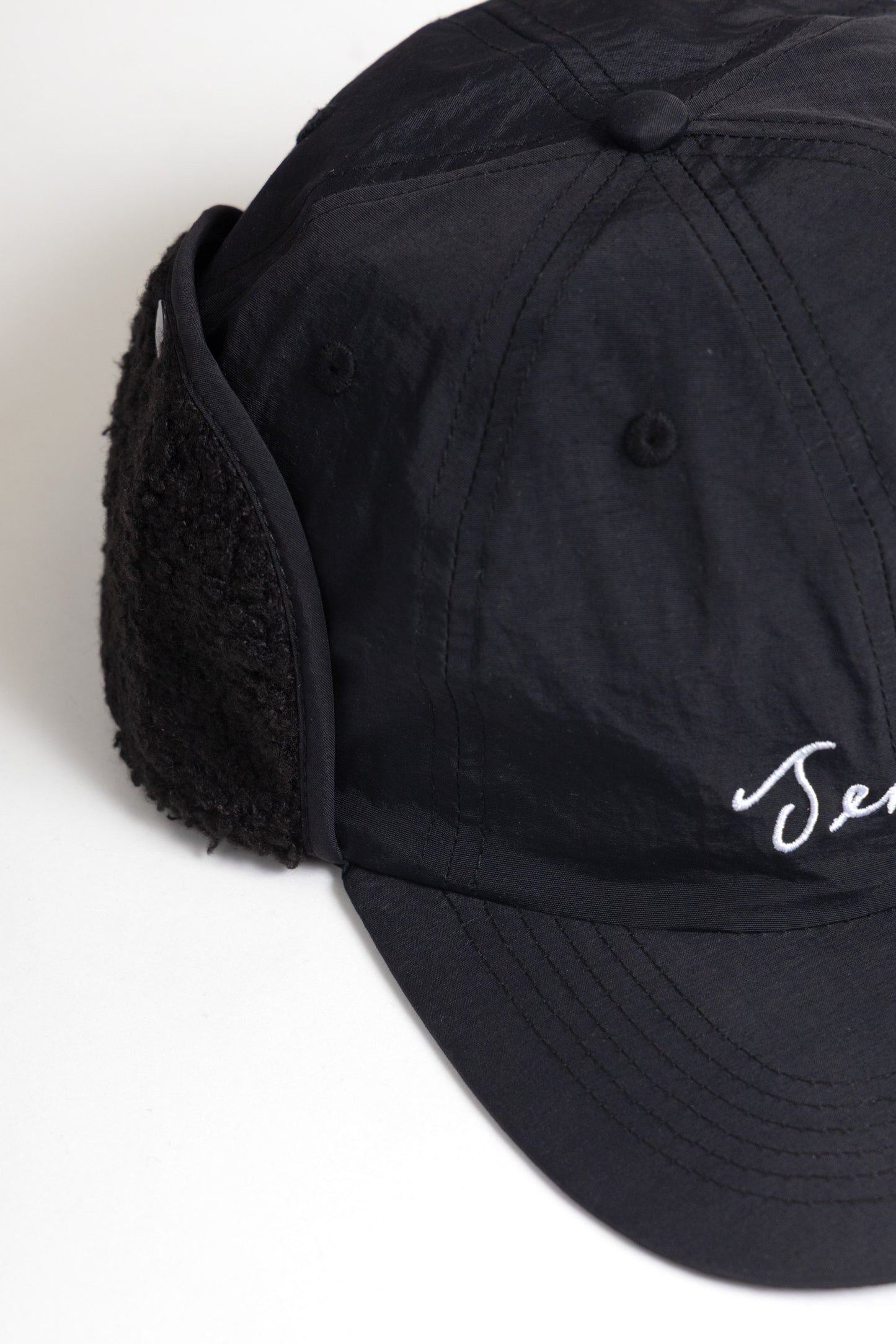 Service Works Script Trapper Hat Black