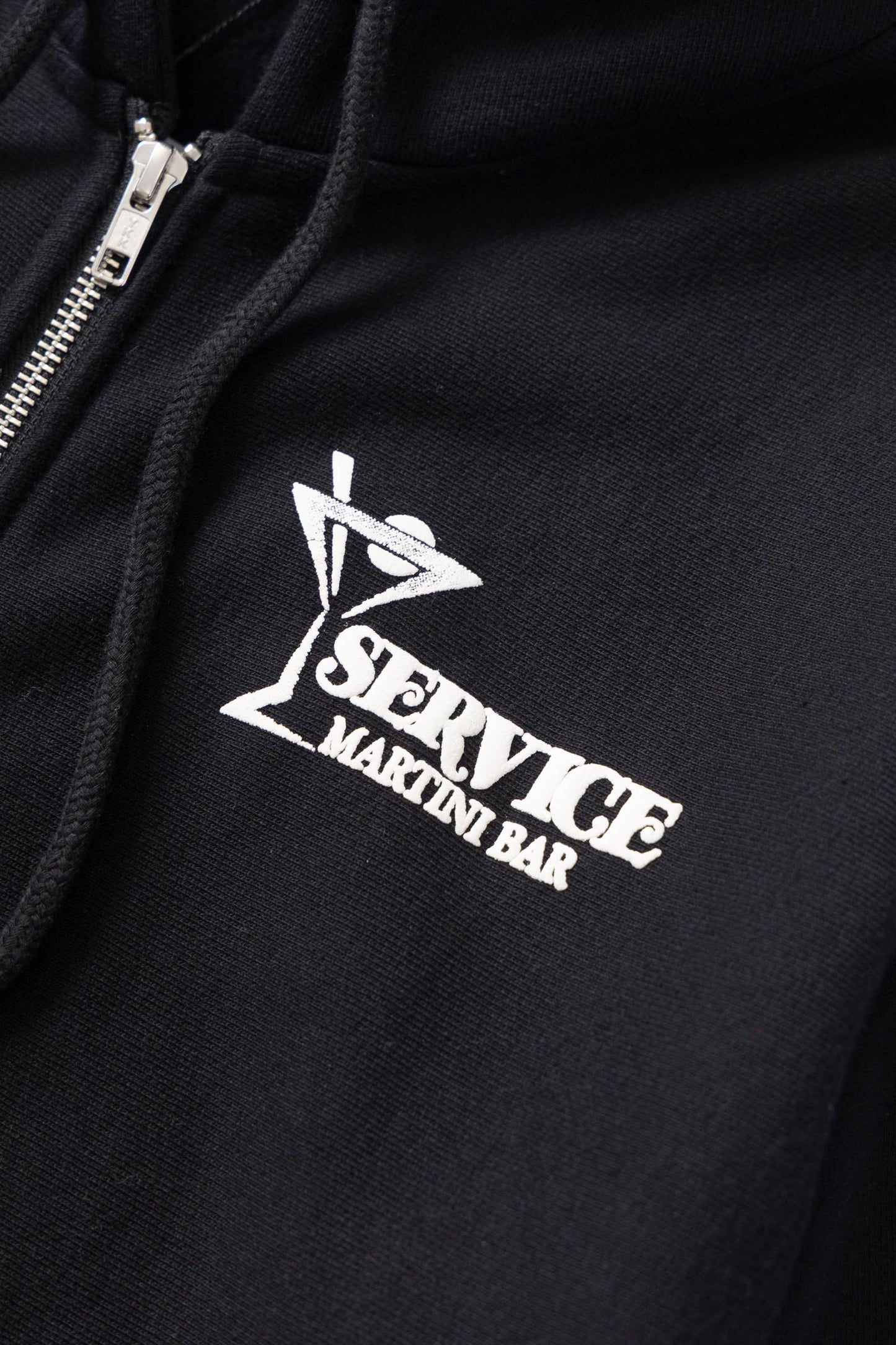 Service Works Martini Zipper Hoodie Black