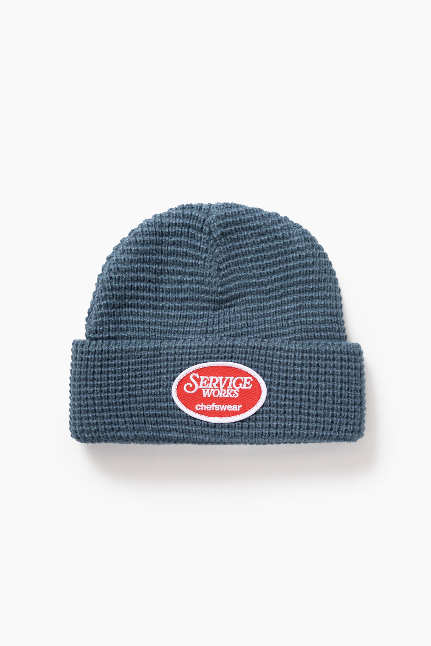 Service Works Waffle Patch Beanie Teal Green