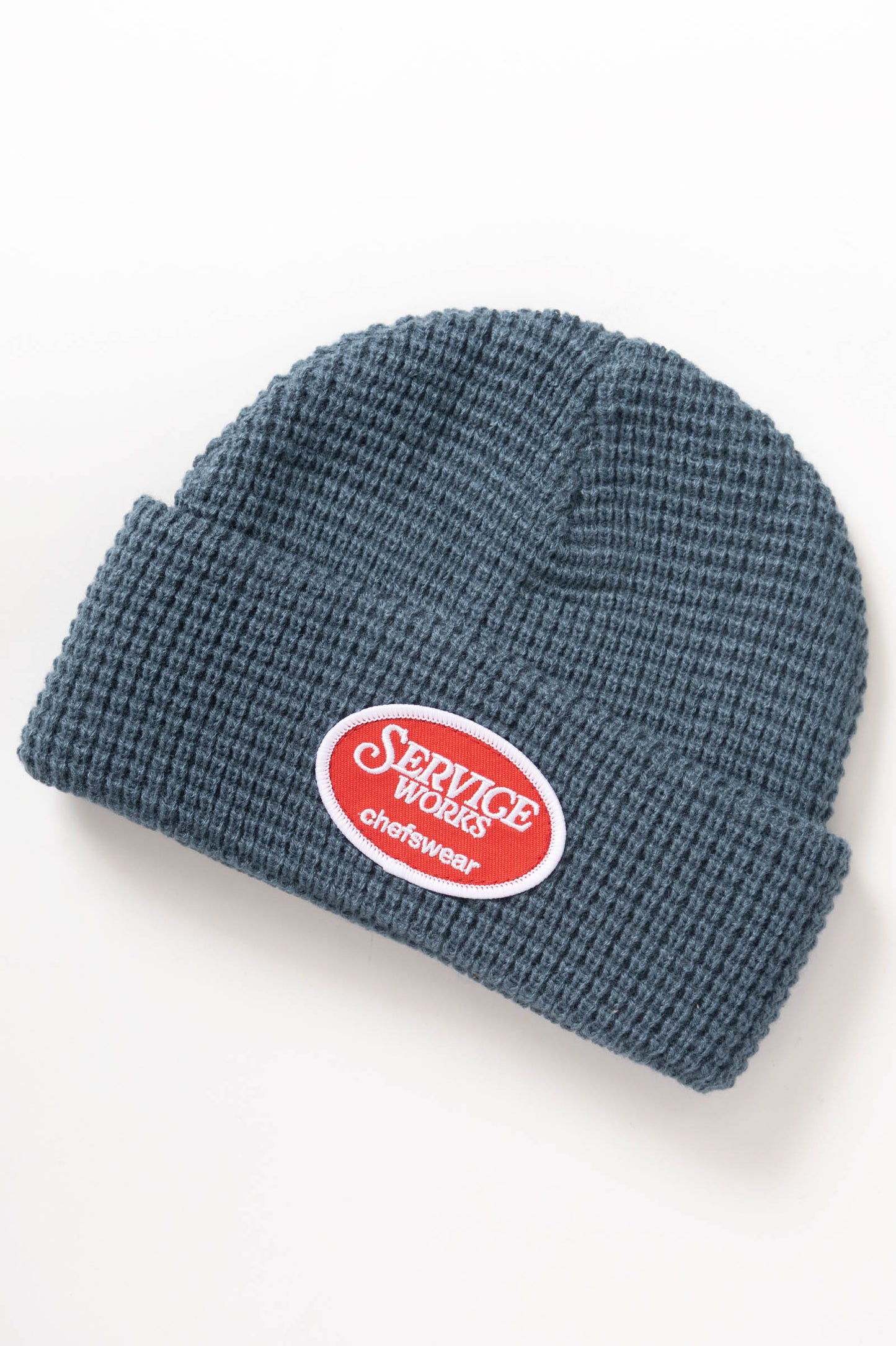 Service Works Waffle Patch Beanie Teal Green