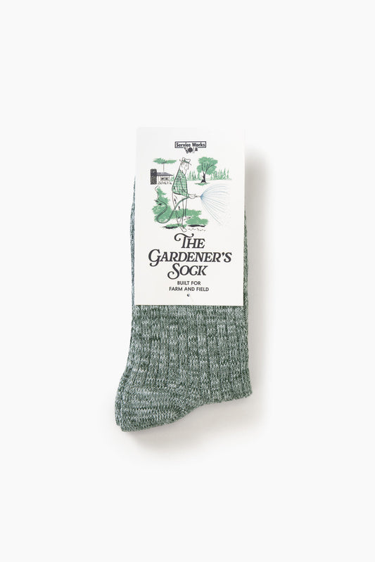 Service Works Gardener's Socks Forest Green