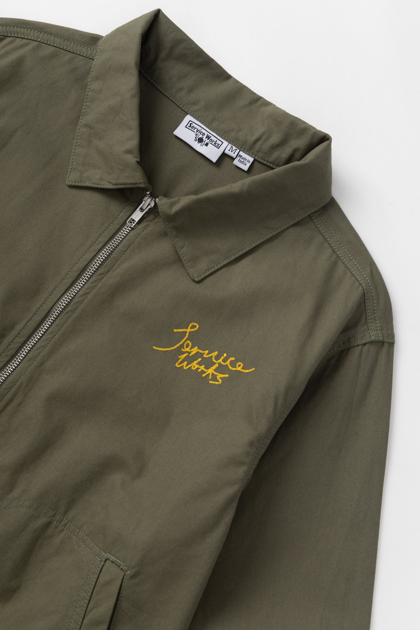 Service Works Twill Work Jacket Olive