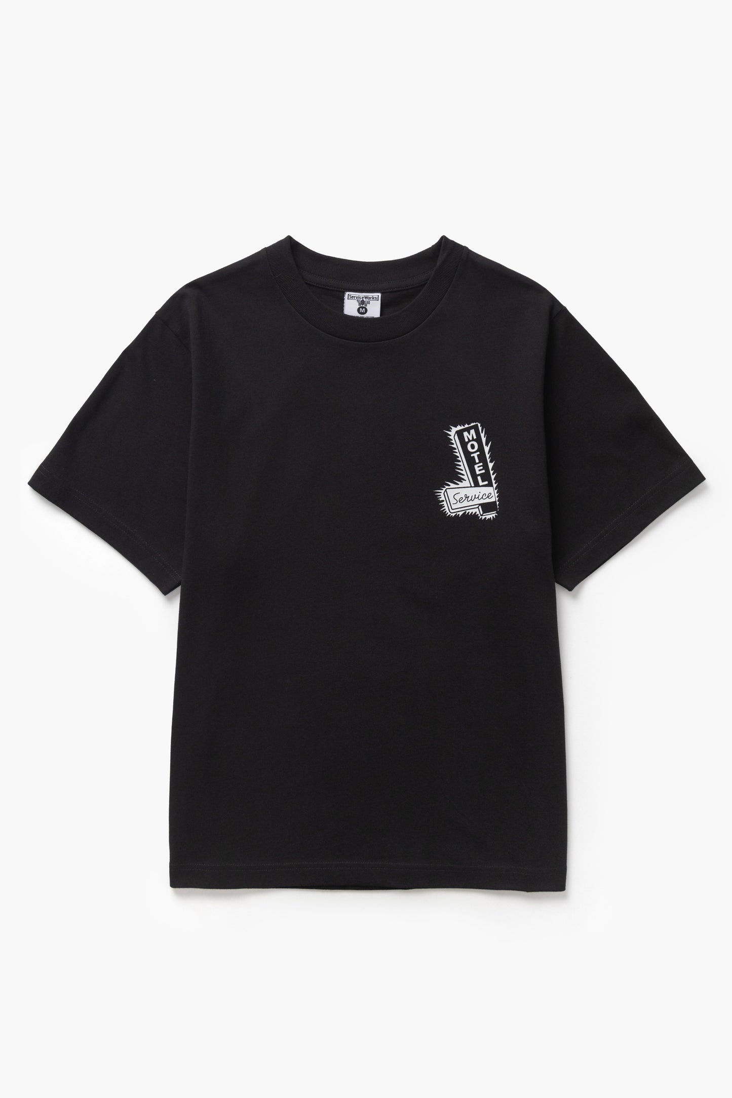Service Works Motel T-shirt Black