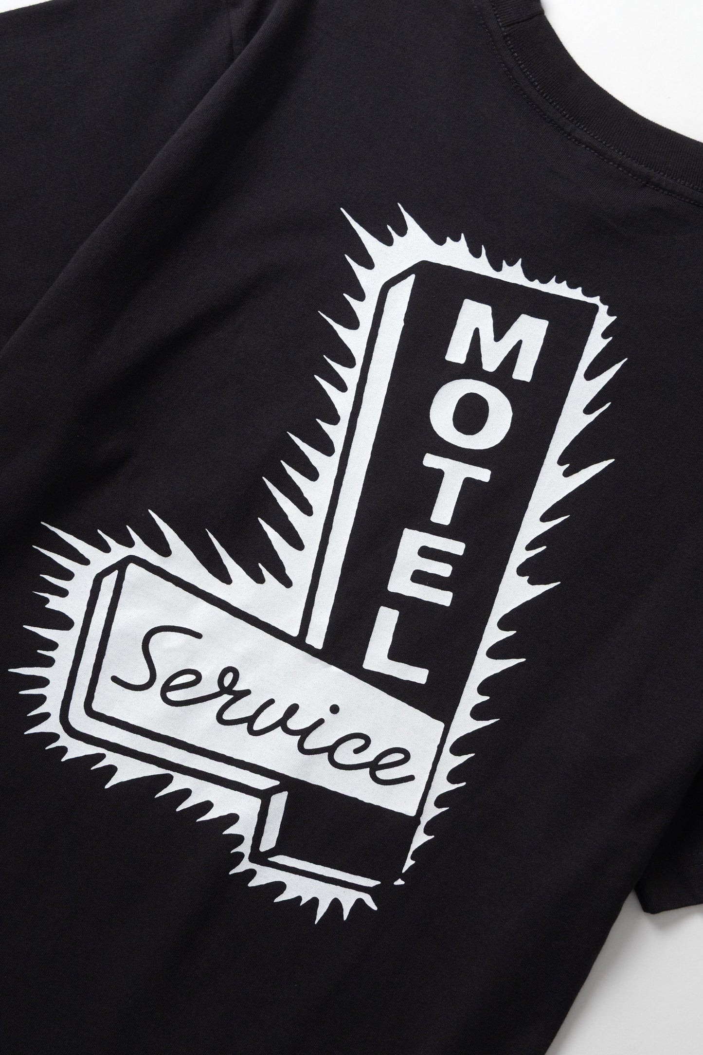 Service Works Motel T-shirt Black