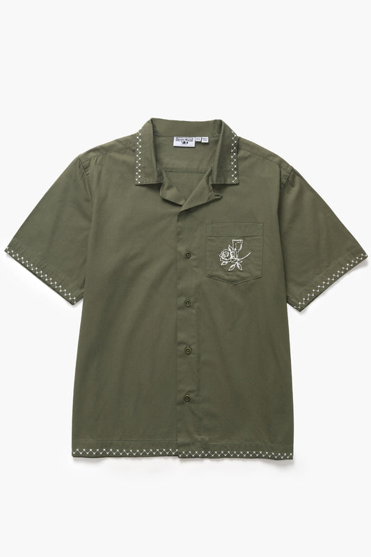 Service Works Border Shirt Olive