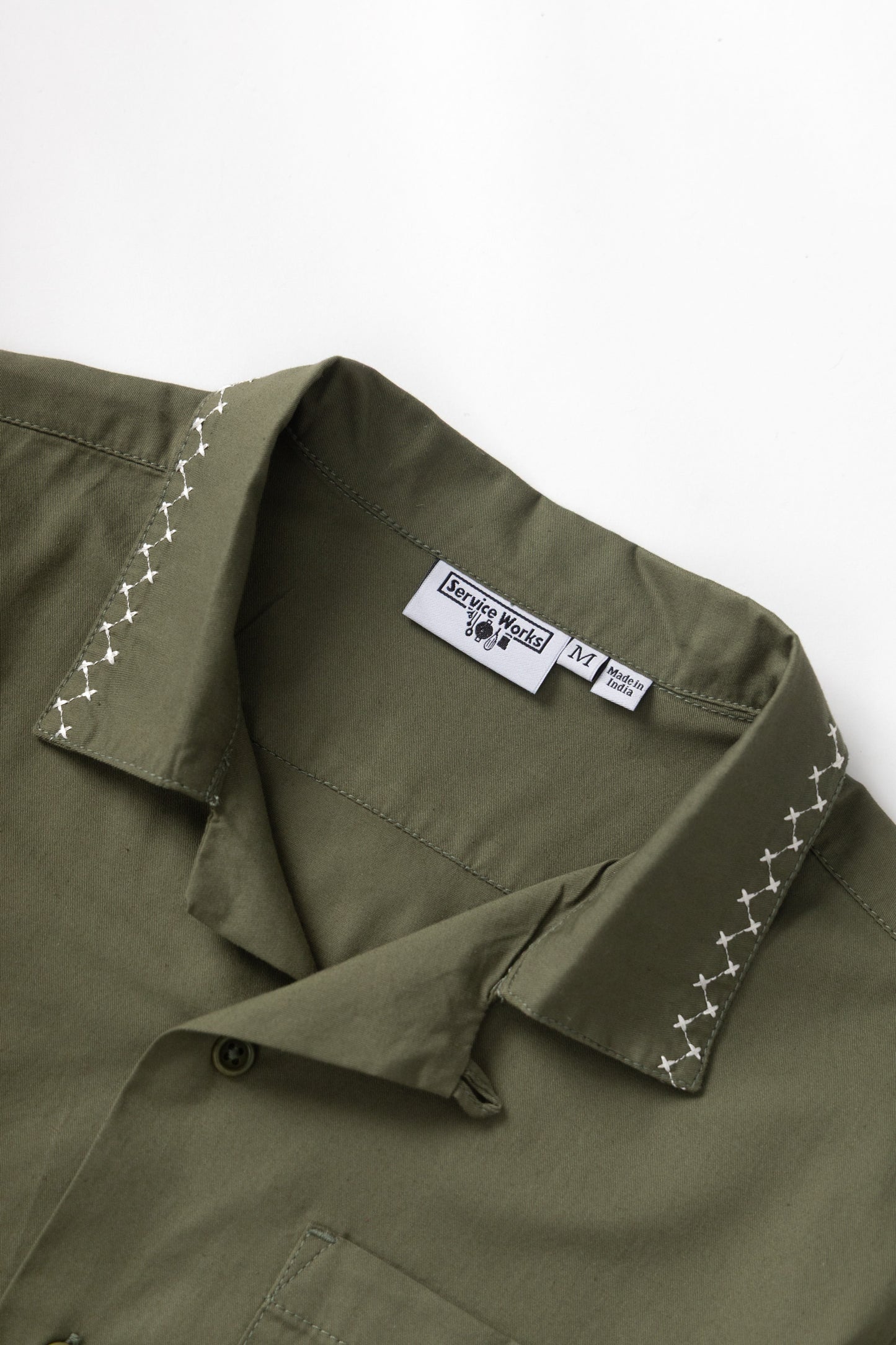 Service Works Border Shirt Olive