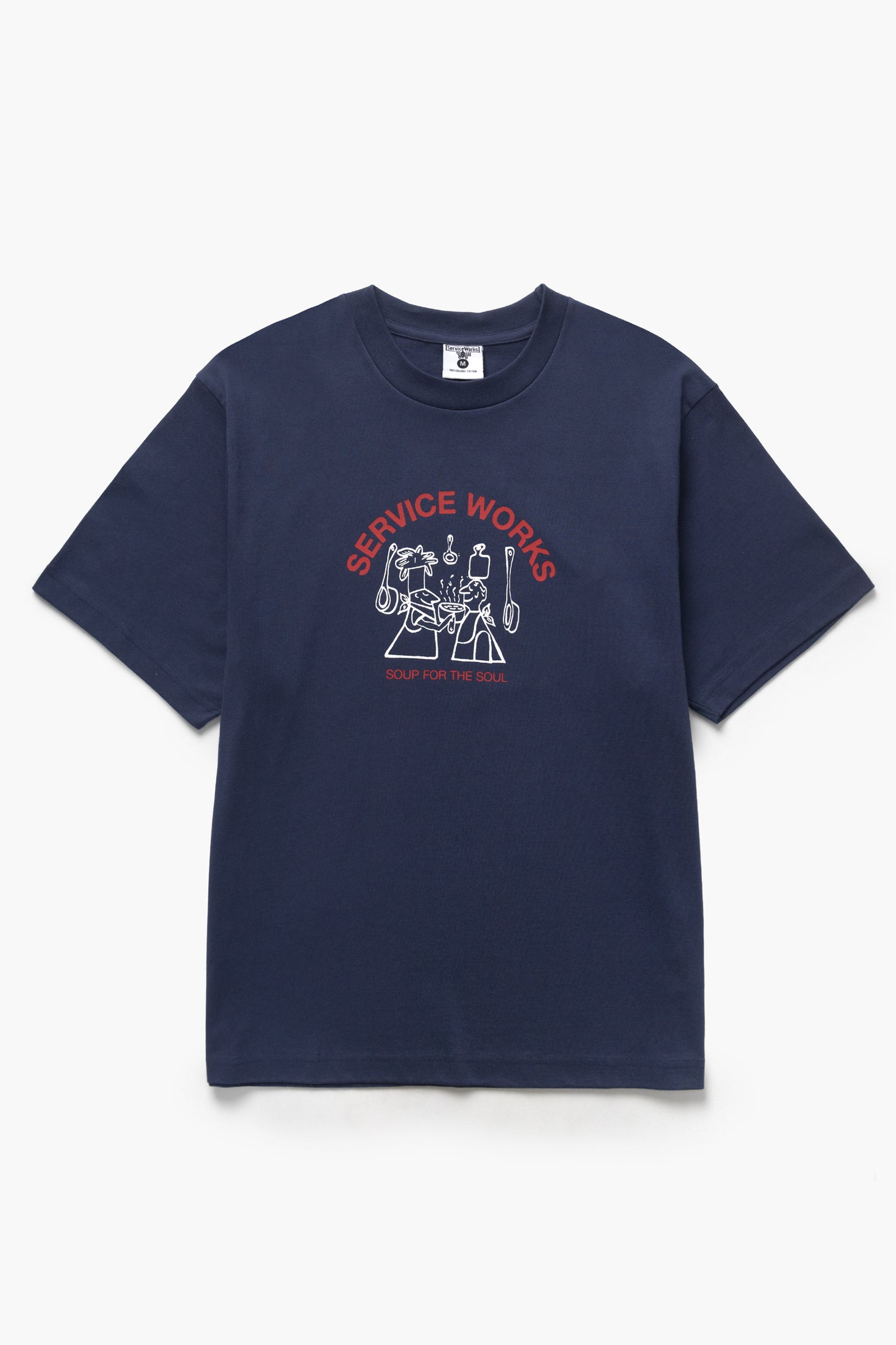 Service Works Soup For The Soul T-shirt Navy