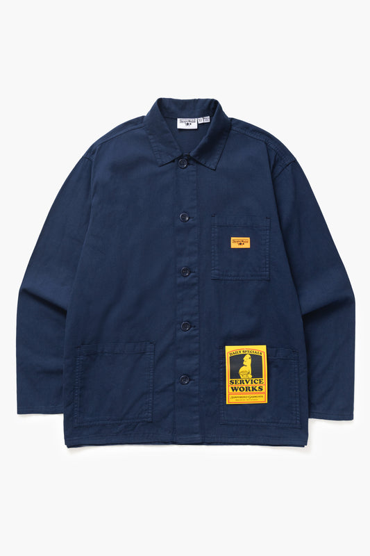 Service Works Classic Chore Shirt Dark Navy