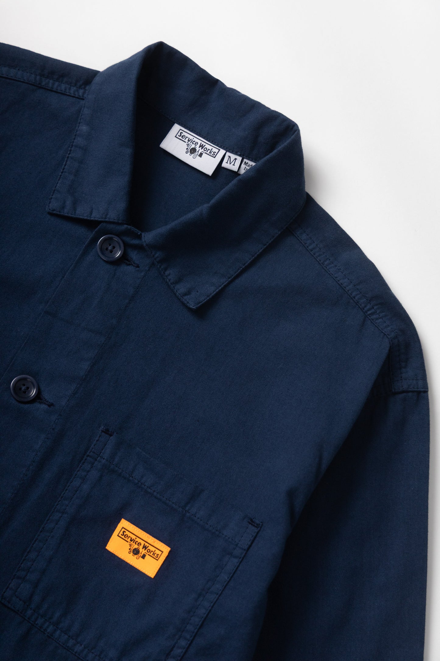 Service Works Classic Chore Shirt Dark Navy