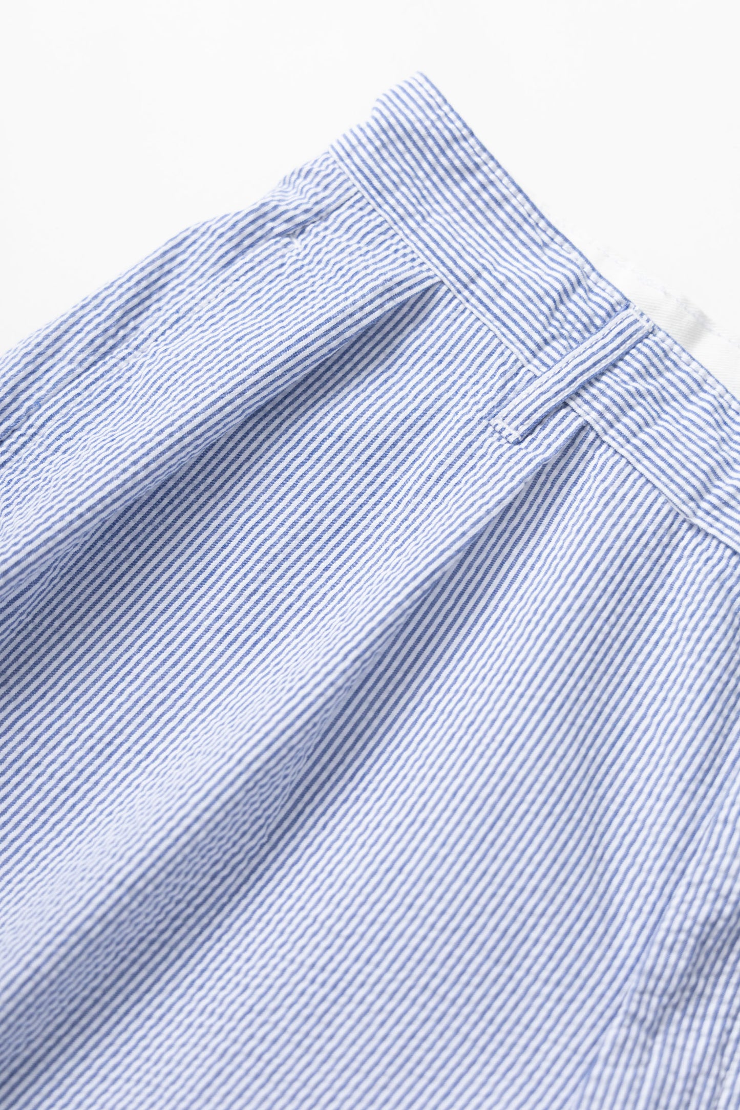 Service Works Seersucker Part Timer Shorts Navy Stripe