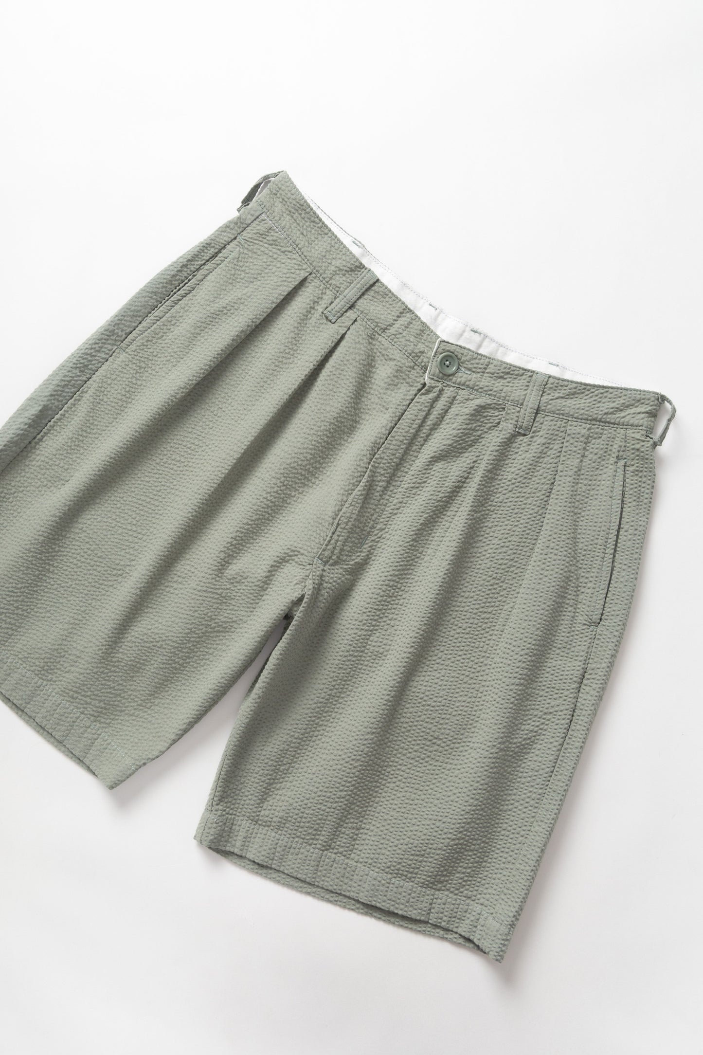 Service Works Seersucker Part Timer Shorts Sage